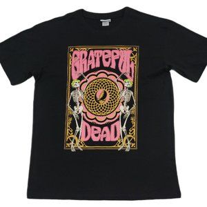 Grateful Dead Band Black Graphic T-Shirt
